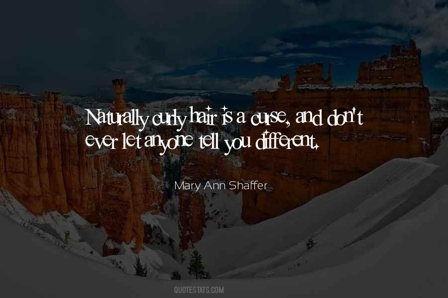 Mary Ann Shaffer Quotes #227404