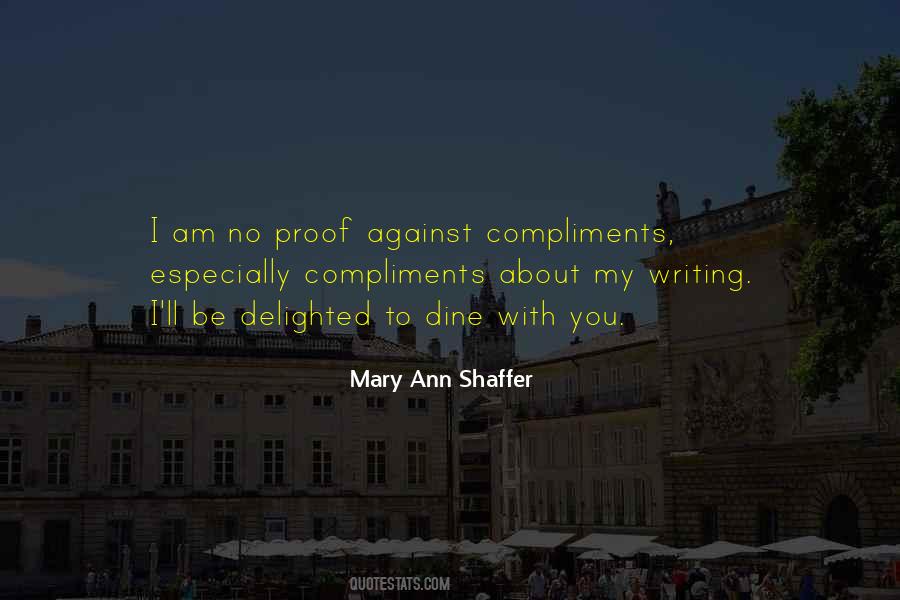 Mary Ann Shaffer Quotes #443261