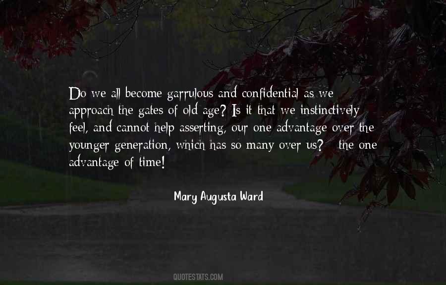 Mary Augusta Ward Quotes #1231492