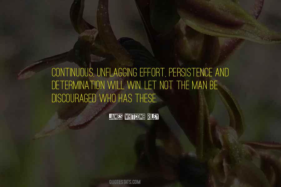Quotes About Persistence And Determination #1768300