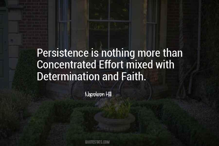 Quotes About Persistence And Determination #1829801