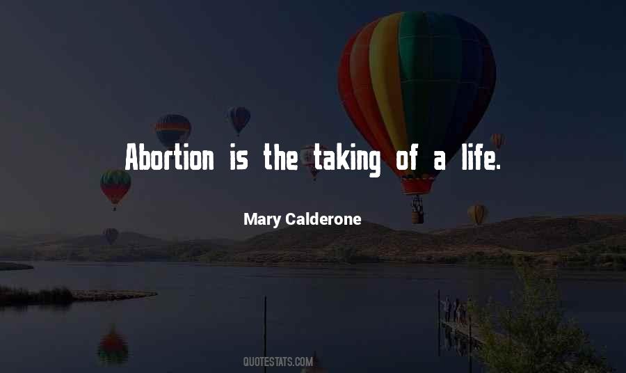 Mary Calderone Quotes #914344