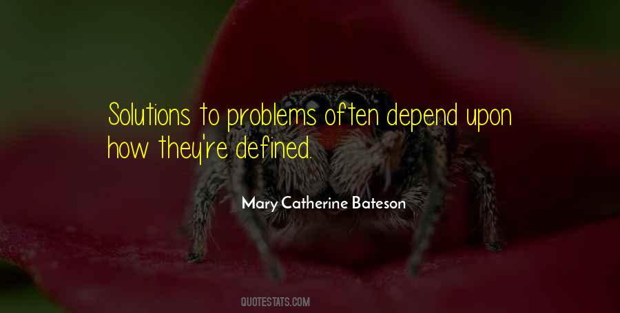 Mary Catherine Bateson Quotes #1088389