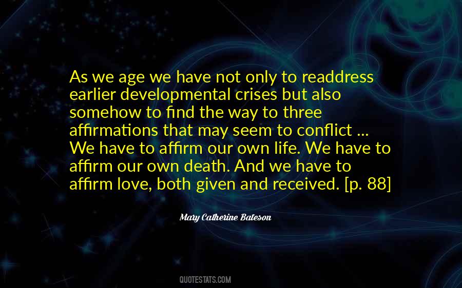 Mary Catherine Bateson Quotes #1154987