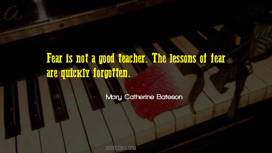 Mary Catherine Bateson Quotes #280113