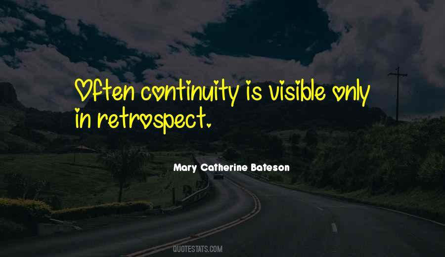 Mary Catherine Bateson Quotes #912177