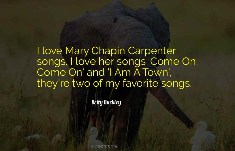 Mary Chapin Carpenter Quotes #1004743