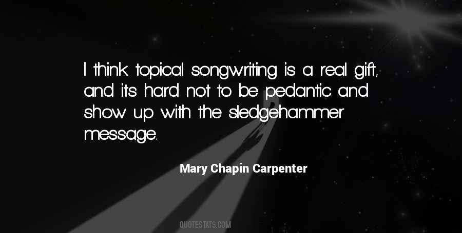 Mary Chapin Carpenter Quotes #1309312