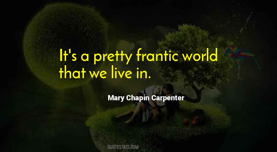 Mary Chapin Carpenter Quotes #297097