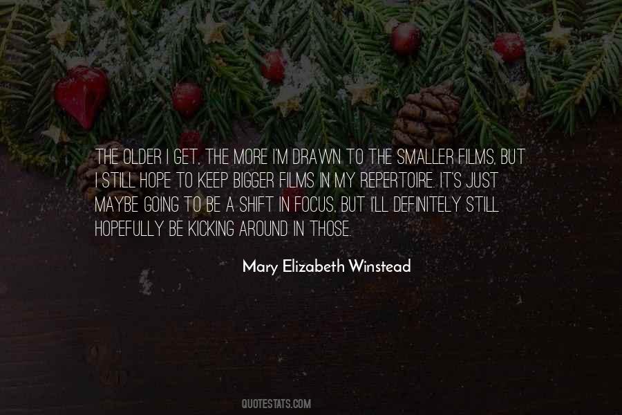 Mary Elizabeth Quotes #36435