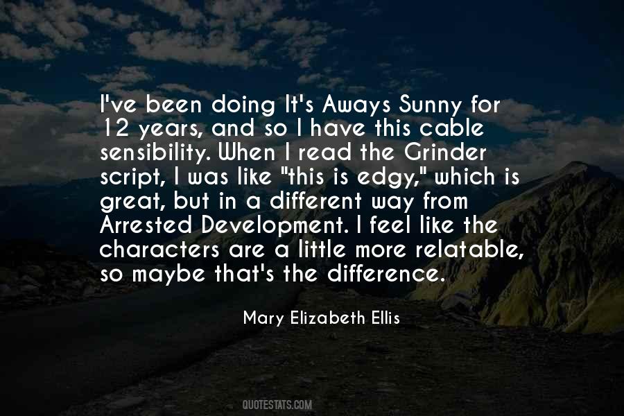 Mary Elizabeth Quotes #38639