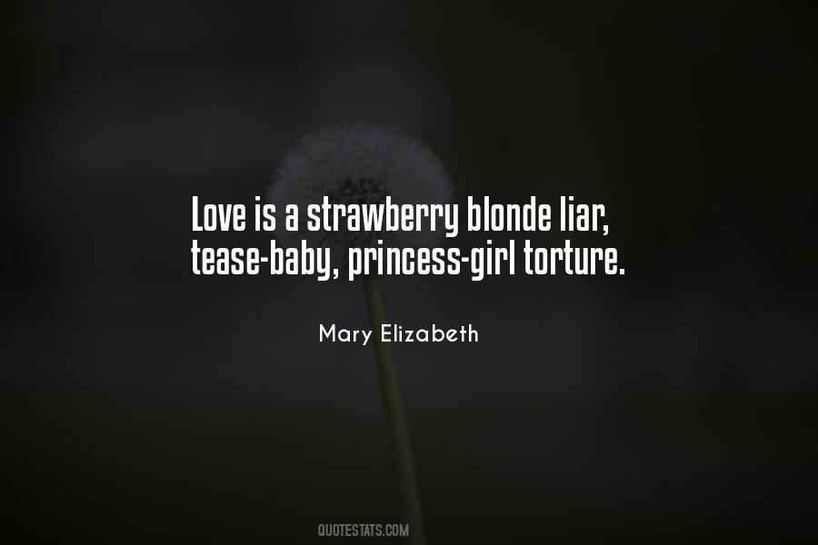 Mary Elizabeth Quotes #592811