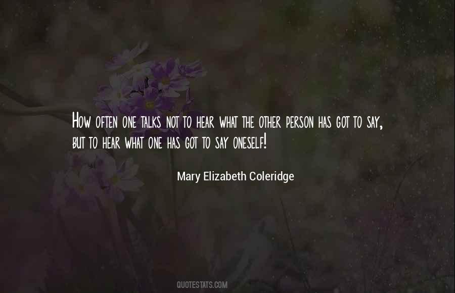 Mary Elizabeth Quotes #658581