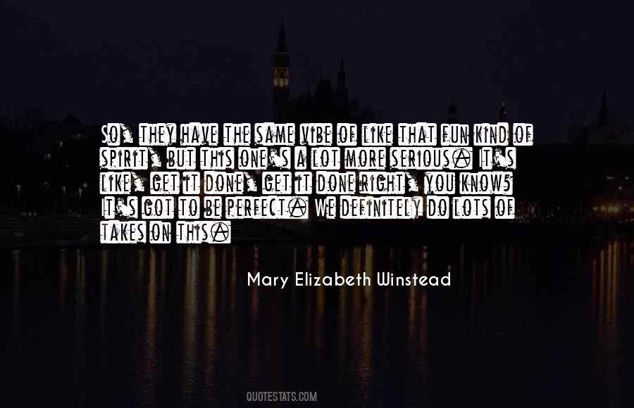 Mary Elizabeth Winstead Quotes #564448