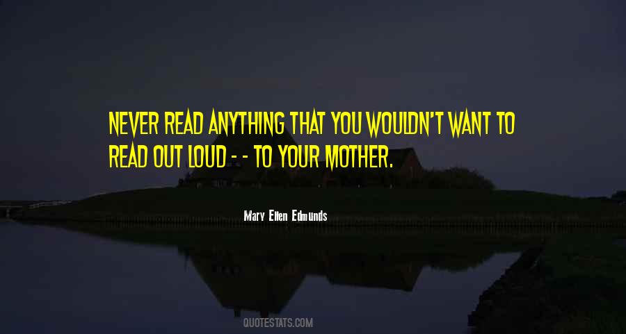 Mary Ellen Edmunds Quotes #315495