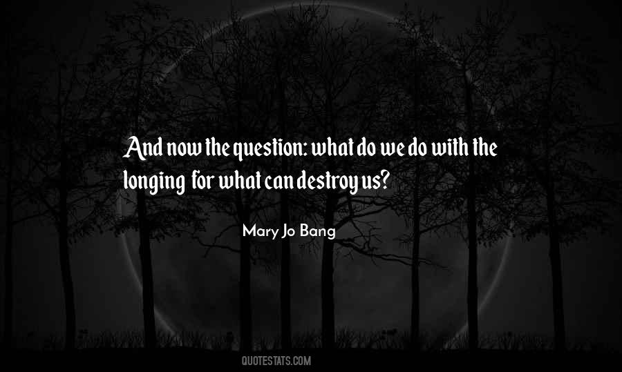 Mary Jo Bang Quotes #828161