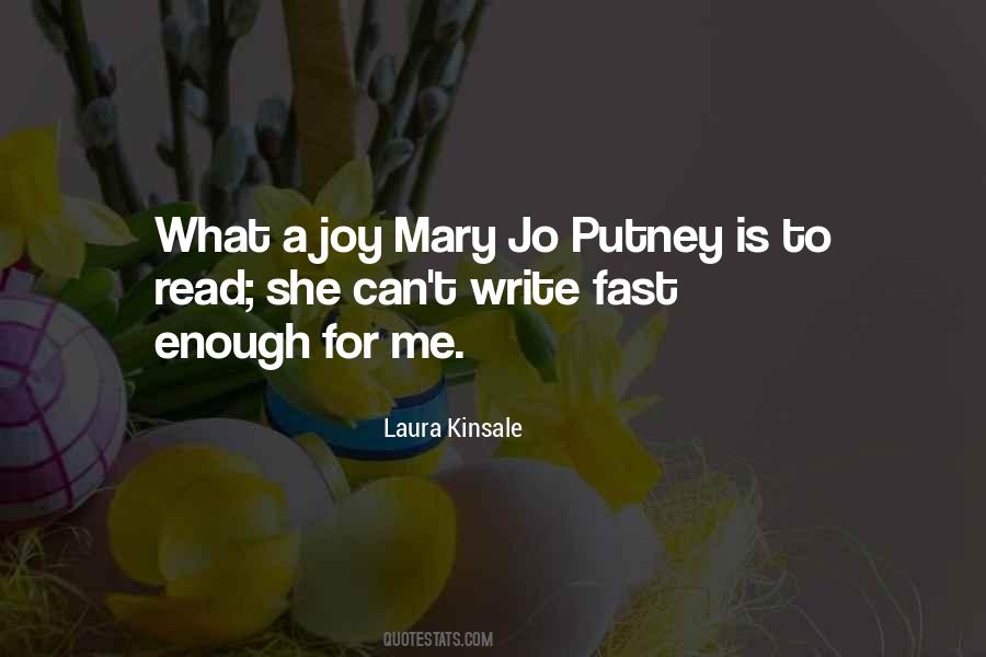 Mary Jo Putney Quotes #789707