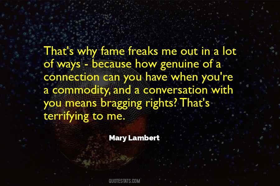Mary Lambert Quotes #1419174