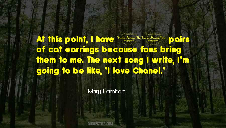Mary Lambert Quotes #1513138