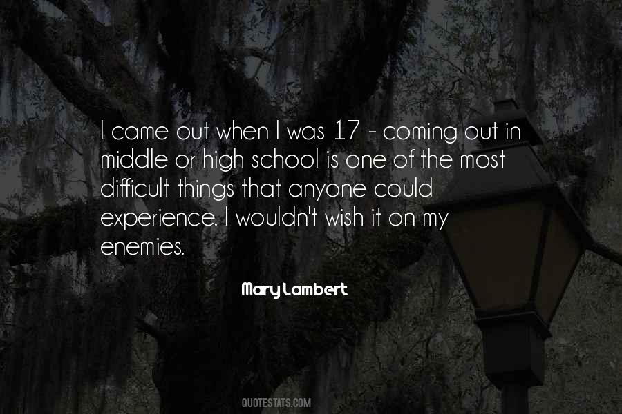 Mary Lambert Quotes #837735