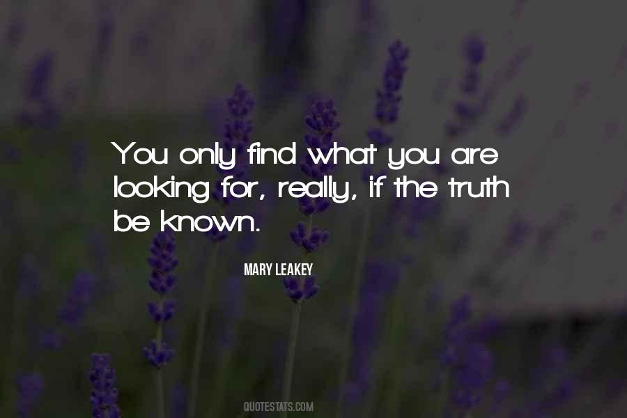 Mary Leakey Quotes #1849500