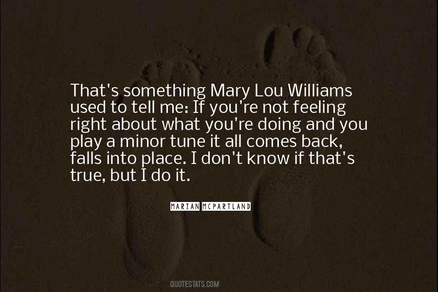 Mary Lou Williams Quotes #981895