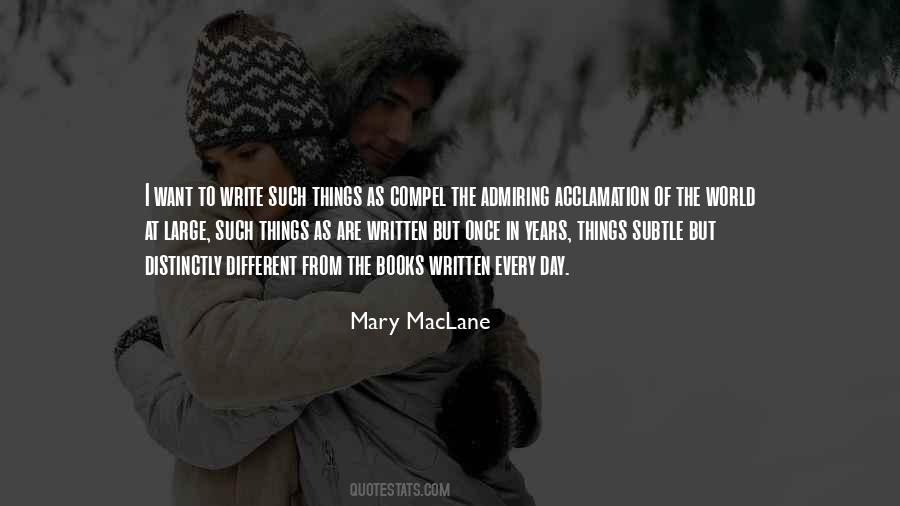 Mary Maclane Quotes #410634