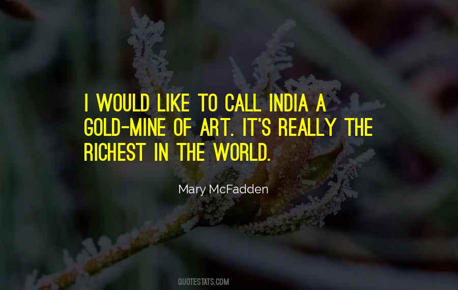 Mary Mcfadden Quotes #547262