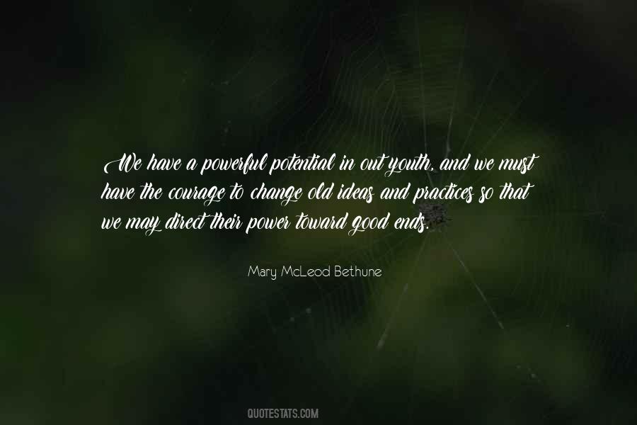 Mary Mcleod Quotes #1437325
