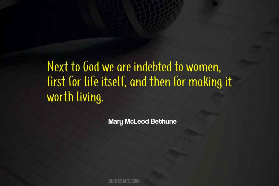 Mary Mcleod Quotes #983728