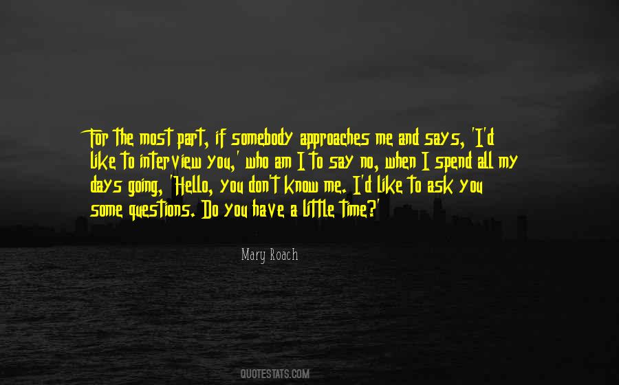 Mary Roach Quotes #316926
