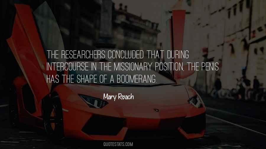 Mary Roach Quotes #438817