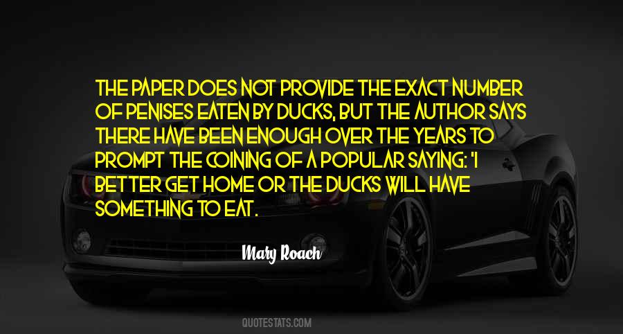 Mary Roach Quotes #836128