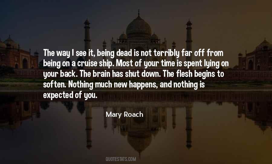 Mary Roach Quotes #938435