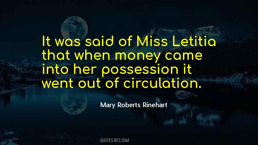 Mary Roberts Rinehart Quotes #1062055