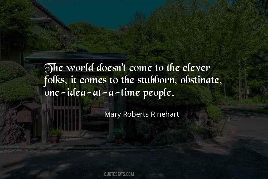 Mary Roberts Rinehart Quotes #526426