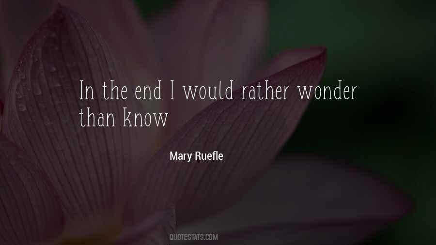Mary Ruefle Quotes #1779387