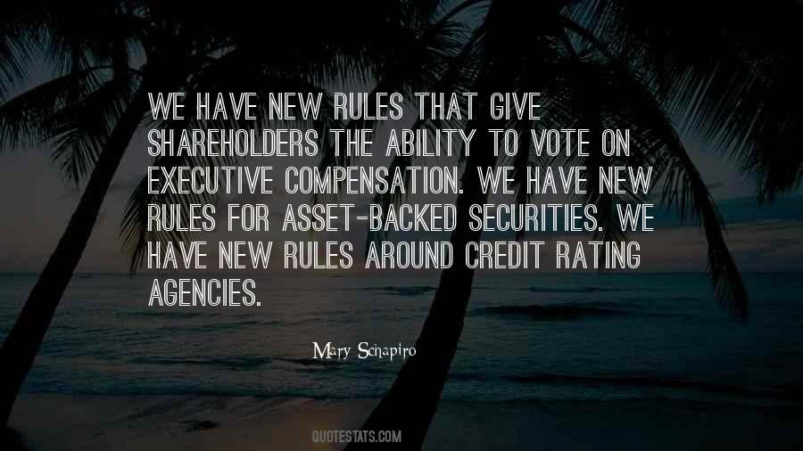 Mary Schapiro Quotes #1218051