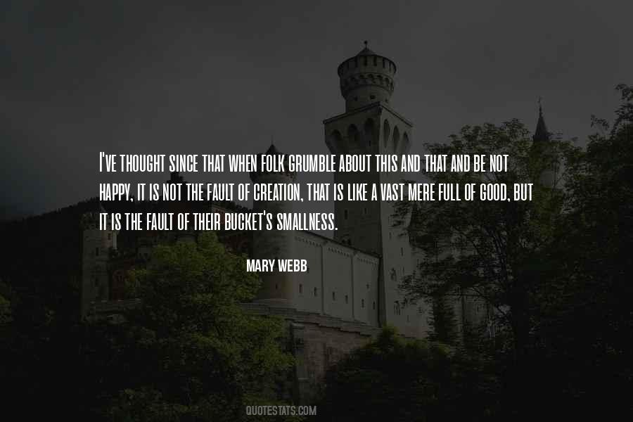 Mary Webb Quotes #227287