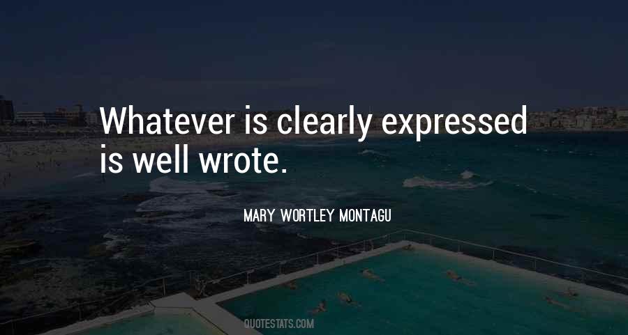 Mary Wortley Montagu Quotes #1469196