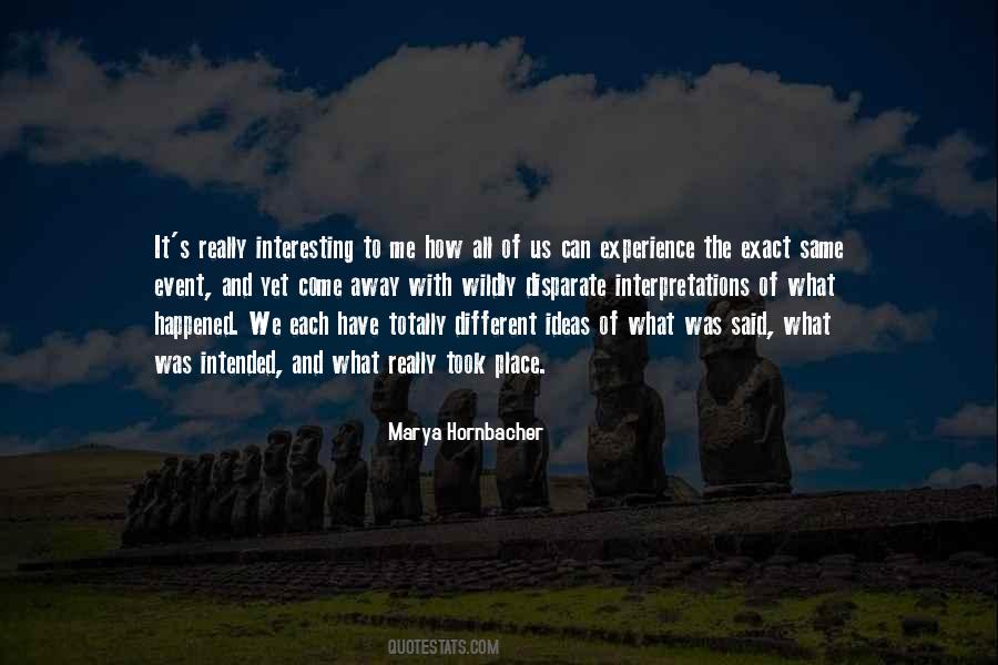 Marya Hornbacher Quotes #1217689