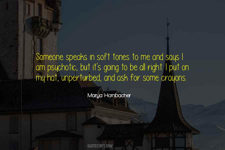 Marya Hornbacher Quotes #1346772