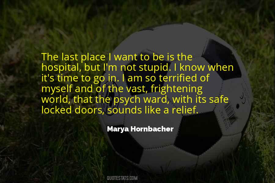 Marya Hornbacher Quotes #1370734