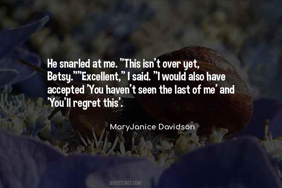 Maryjanice Davidson Quotes #523964