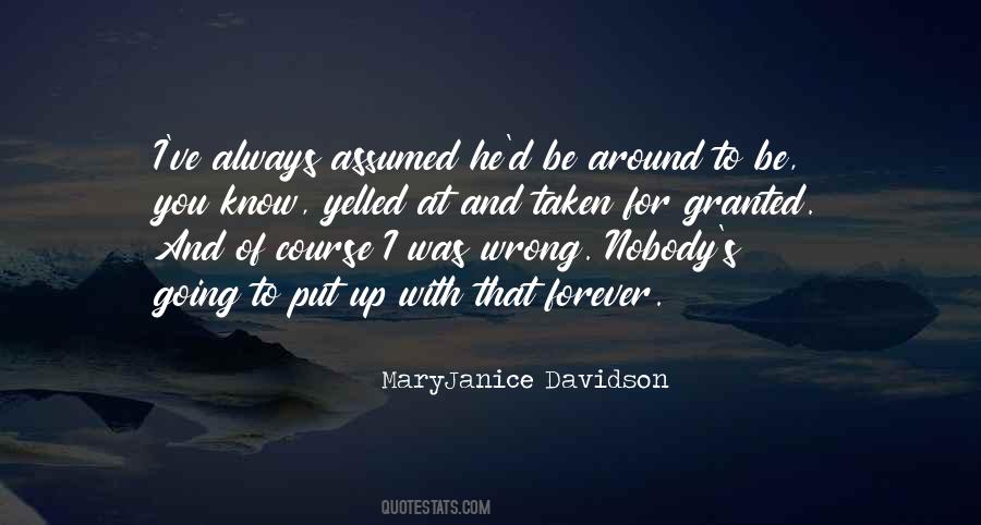 Maryjanice Davidson Quotes #576928