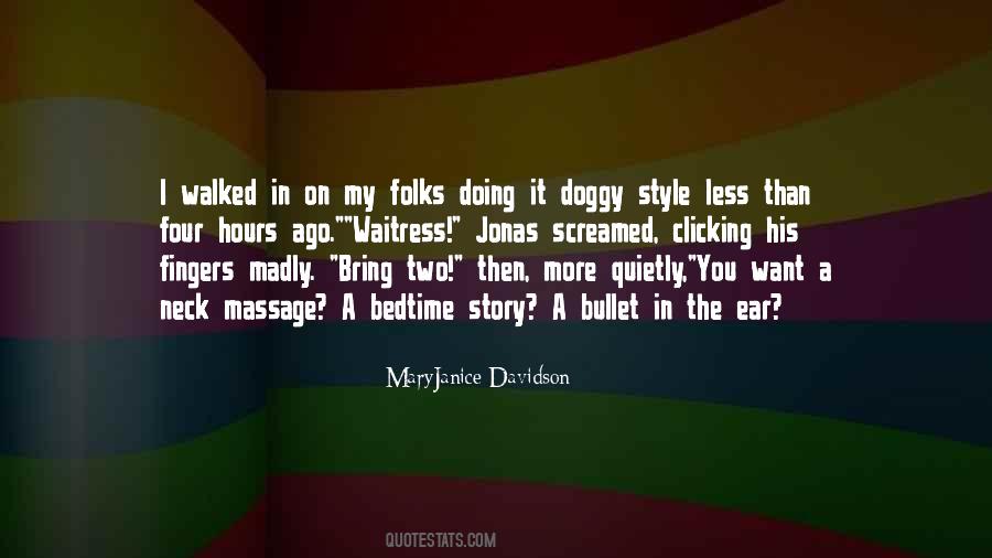 Maryjanice Davidson Quotes #832374