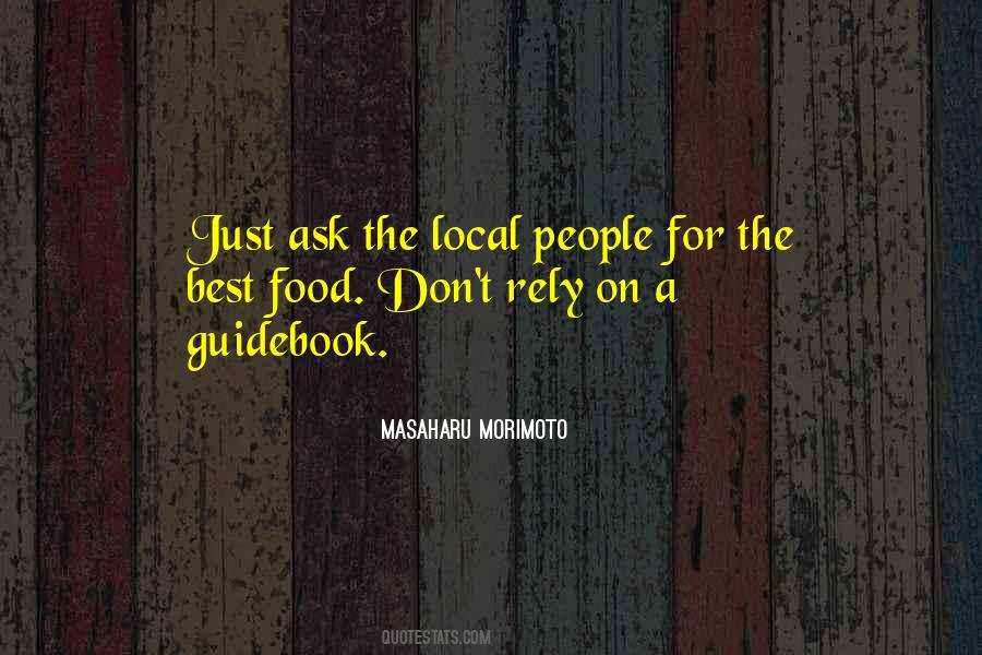 Masaharu Morimoto Quotes #817445