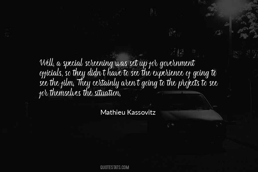 Mathieu Kassovitz Quotes #580633