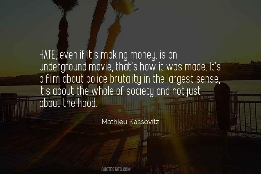 Mathieu Kassovitz Quotes #853655