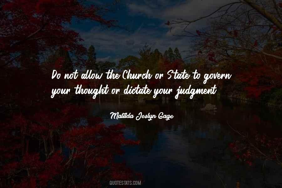 Matilda Joslyn Gage Quotes #1565647